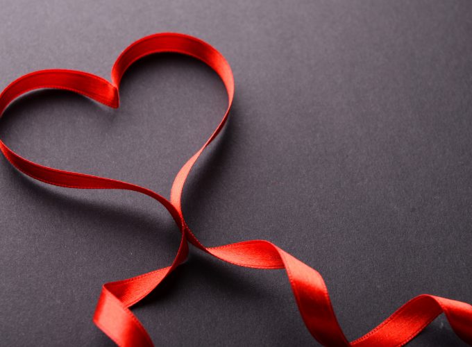 Stock Images love image, heart, ribbon, 5k, Stock Images 2348117056